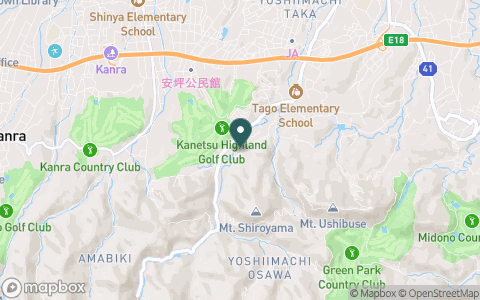 関越ハイランドゴルフクラブ【アコーディア・ゴルフ】の地図
