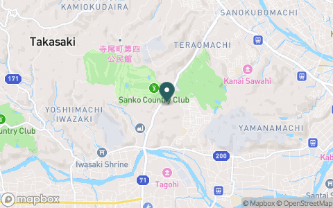 サンコーカントリークラブの地図