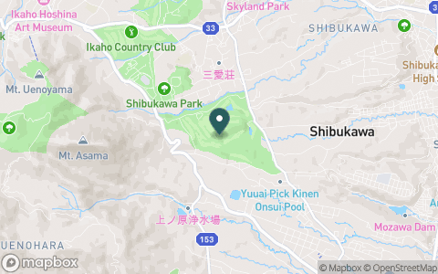 しぶかわカントリークラブの地図