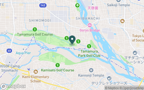新玉村ゴルフ場の地図