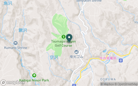 嬬恋高原ゴルフ場の地図