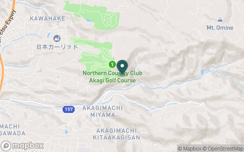 ノーザンカントリークラブ 赤城ゴルフ場【アコーディア・ゴルフ】の地図