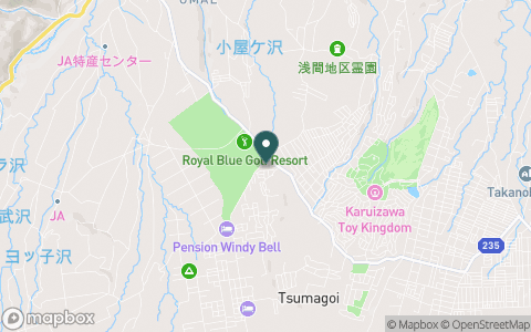 Ｒｏｙａｌ Ｂｌｕｅ Ｇｏｌｆ Ｒｅｓｏｒｔの地図