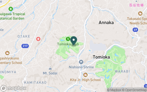 富岡倶楽部の地図