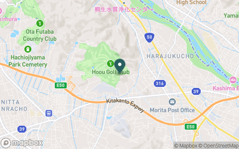 鳳凰ゴルフ倶楽部の地図