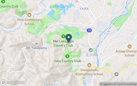 メイレイクヒルズカントリークラブの地図