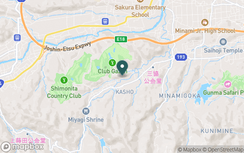 倶楽部　我山の地図