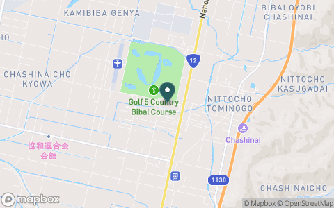 ゴルフ５カントリー美唄コース　（旧：アルペンゴルフクラブ　美唄コース）の地図