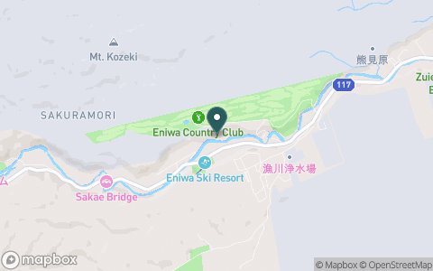恵庭カントリー倶楽部の地図