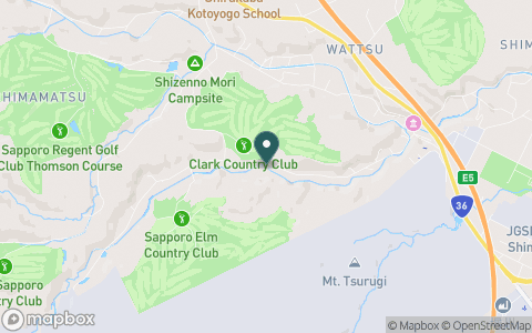 クラークカントリークラブの地図