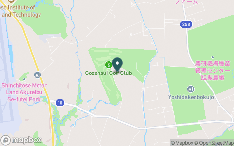 御前水ゴルフ倶楽部の地図