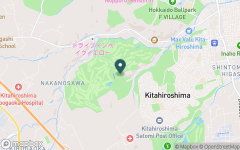 札幌北広島ゴルフ倶楽部【ＰＧＭ】の地図