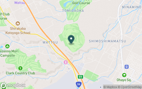 札幌国際カントリークラブ　島松コースの地図