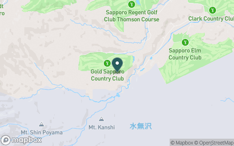 ゴールド札幌カントリークラブの地図