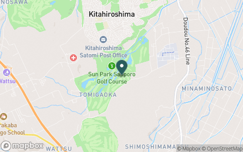 サンパーク札幌ゴルフコース【ＰＧＭ】の地図