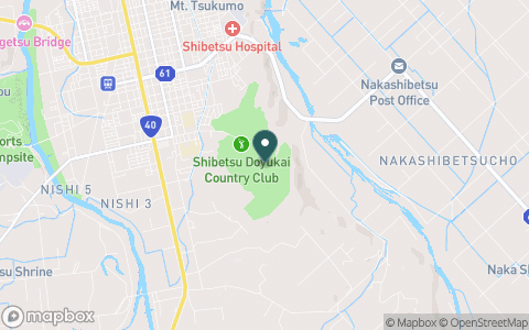 士別同友会カントリークラブの地図