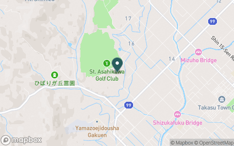 セント旭川ゴルフ倶楽部の地図