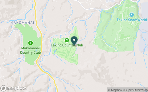 滝のカントリークラブの地図