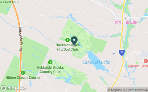 北海道リバーヒルゴルフ倶楽部の地図