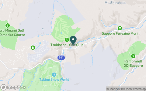 ツキサップゴルフクラブの地図