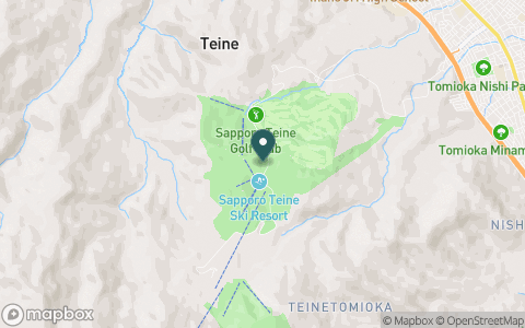 札幌テイネゴルフ倶楽部の地図