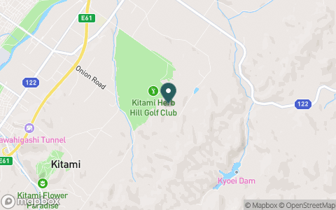 北見ハーブヒルゴルフクラブの地図