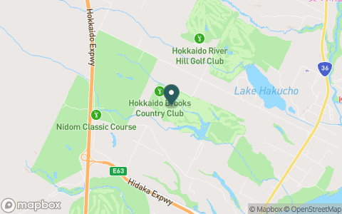 北海道ブルックスカントリークラブの地図