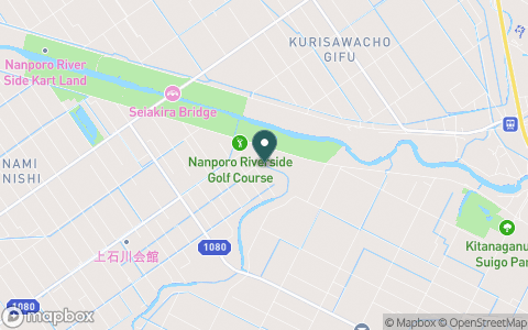 南幌リバーサイドゴルフ場の地図
