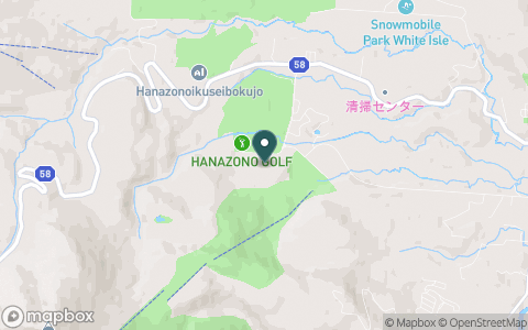 ＨＡＮＡＺＯＮＯ　ＧＯＬＦの地図