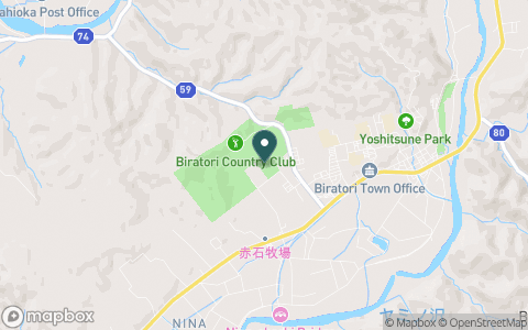平取カントリー倶楽部の地図