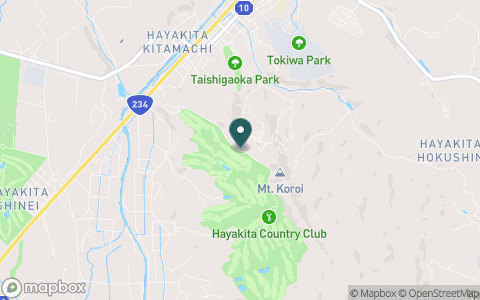 早来カントリー倶楽部の地図