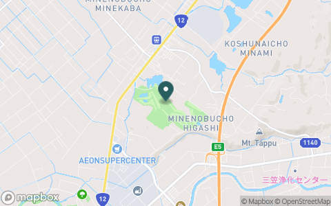 北海道リンクスカントリー倶楽部　美唄コースの地図