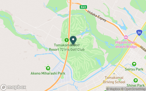 苫小牧ゴルフリゾート７２　アイリスゴルフクラブの地図