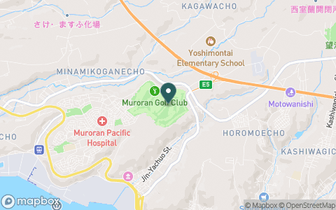 室蘭ゴルフ倶楽部の地図