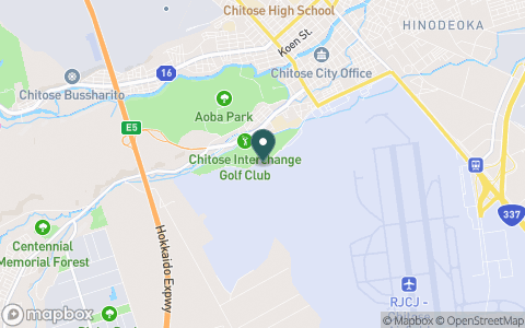 ちとせインターゴルフクラブの地図