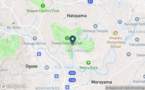 入間カントリー倶楽部の地図