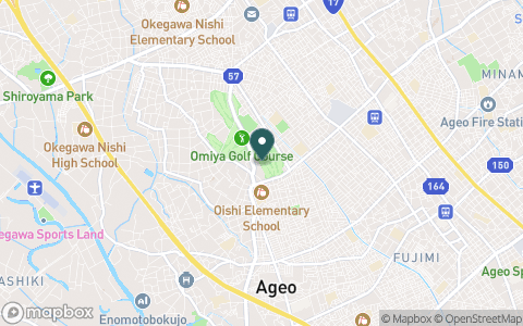 大宮ゴルフコースの地図