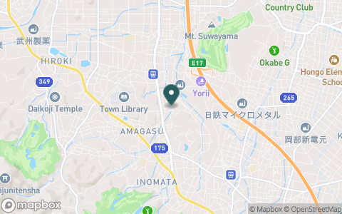 岡部チサンカントリークラブ【ＰＧＭ】の地図