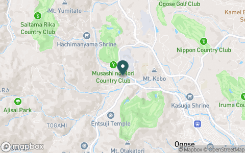 武蔵の杜カントリークラブの地図