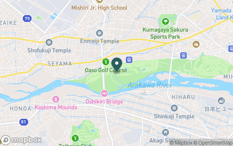 大麻生ゴルフ場の地図