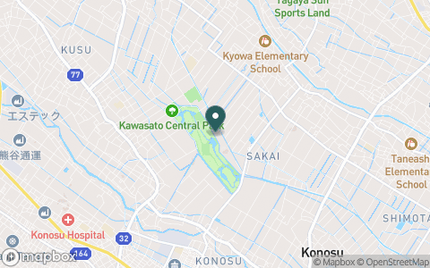 鴻巣カントリークラブの地図