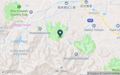 児玉カントリー倶楽部の地図