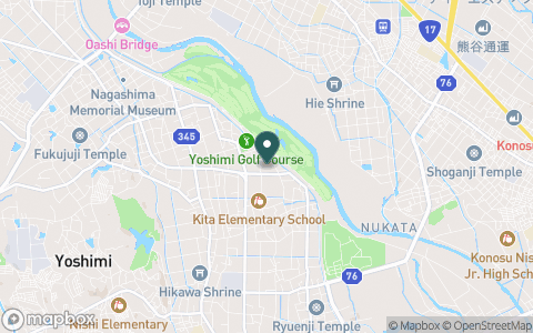 吉見ゴルフ場の地図