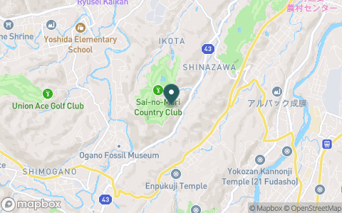 彩の森カントリークラブ【アコーディア・ゴルフ】の地図