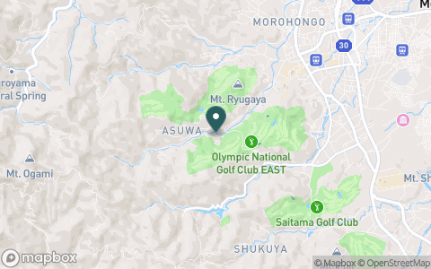オリムピックナショナルＧＣ ＷＥＳＴの地図