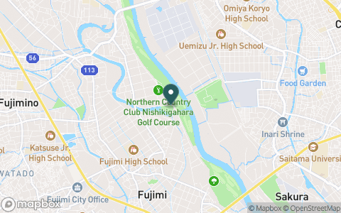 ノーザンカントリークラブ 錦ヶ原ゴルフ場【アコーディア・ゴルフ】の地図