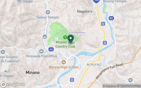 ミッションヒルズカントリークラブの地図