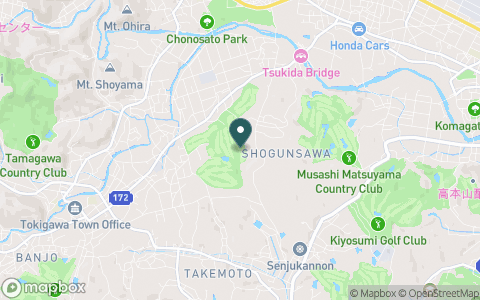 嵐山カントリークラブの地図