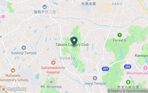 ヘリテイジゴルフコースの地図