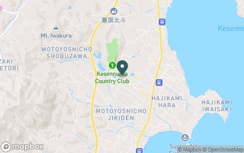 気仙沼カントリークラブの地図